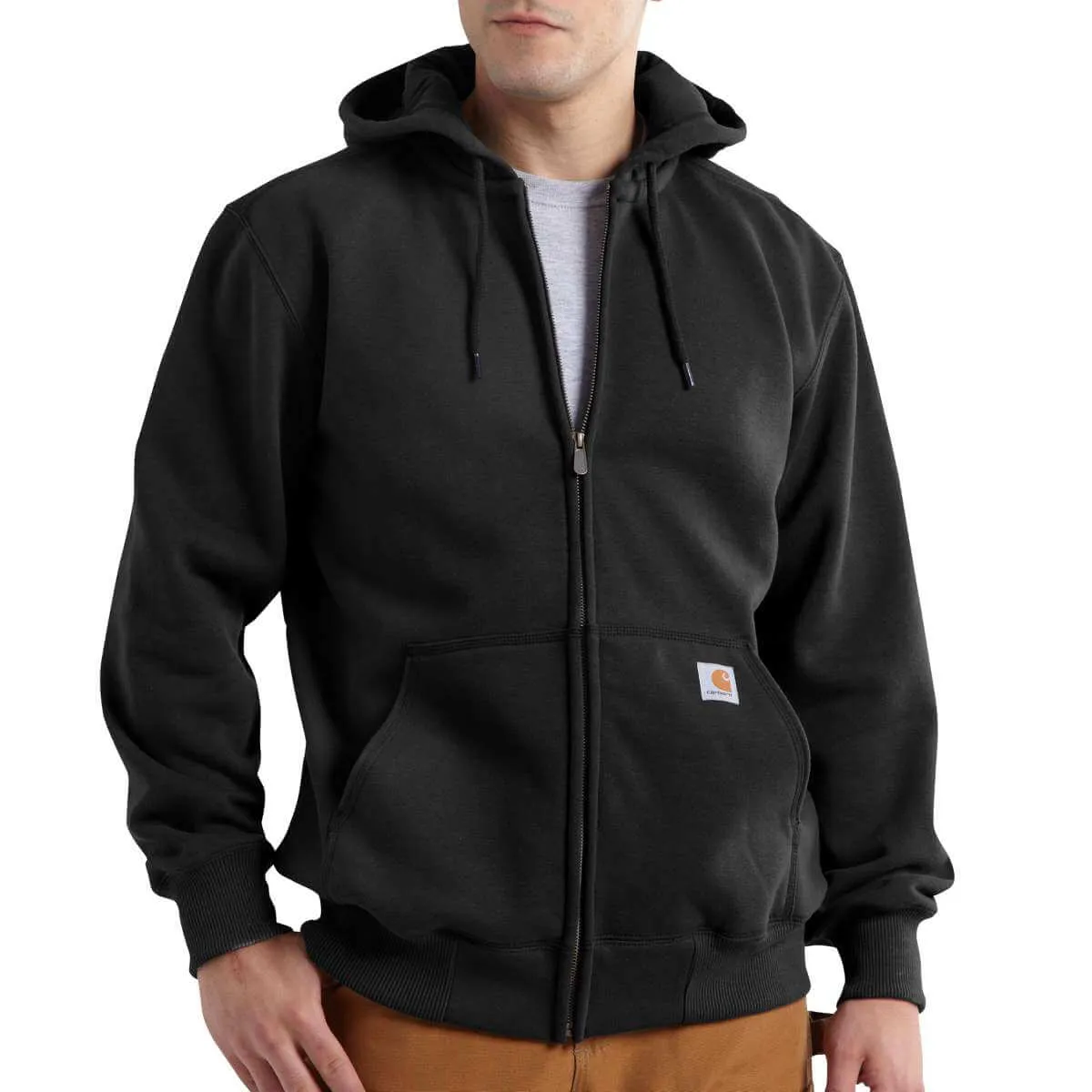 100614 - Rain Defender Loose Fit Heavyweight Front-Zip Sweatshirt