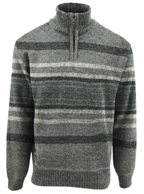 ALESSANDRO|Textured quarter zip Sweater||ALESSANDRO|Pull texturé à fermeture éclair quart de longueur