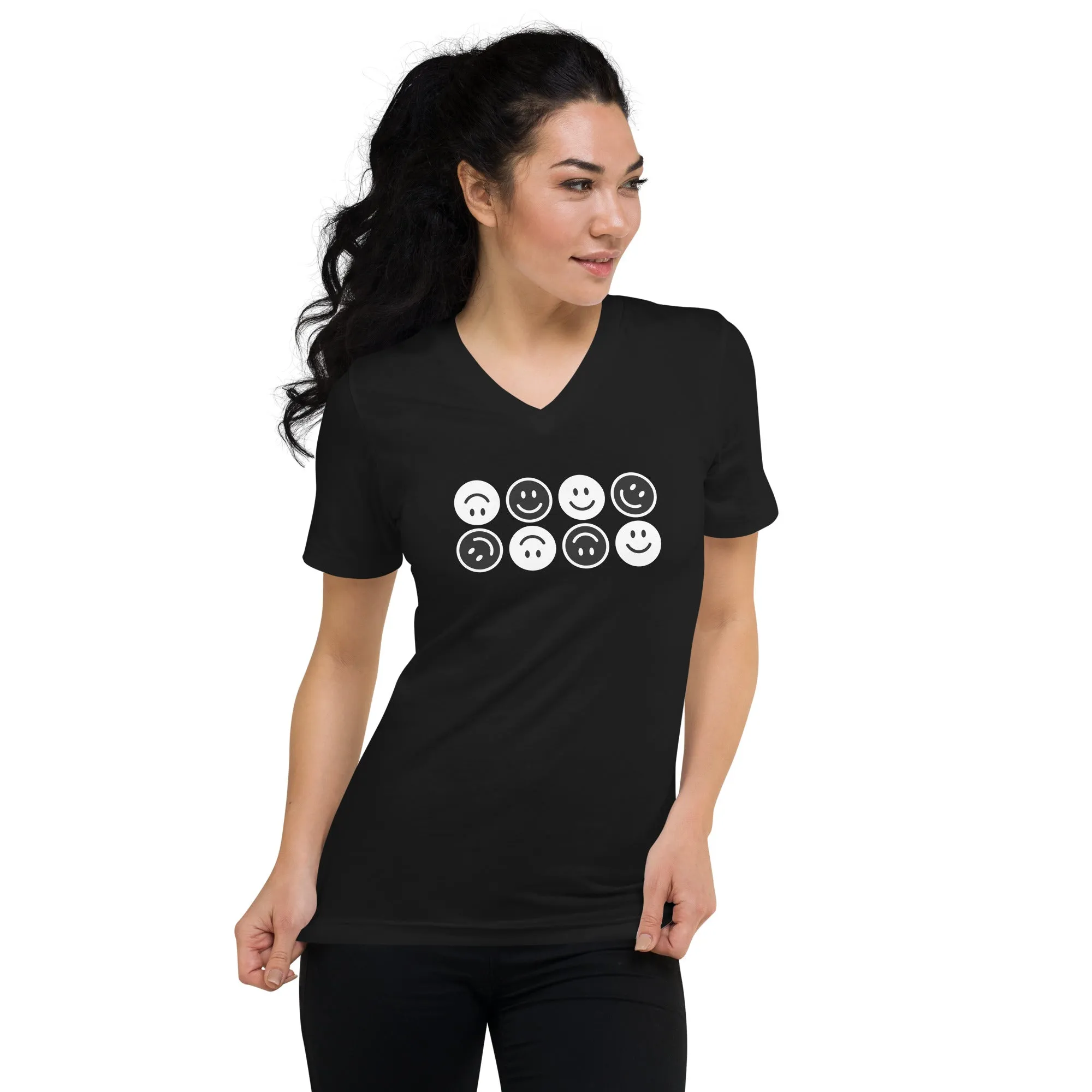 All Smiles V-Neck T-Shirt