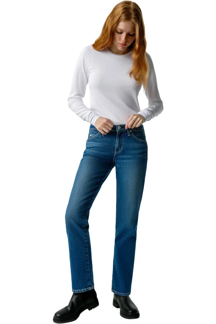 AMO Denim Toni Low Slim Jeans in Lust