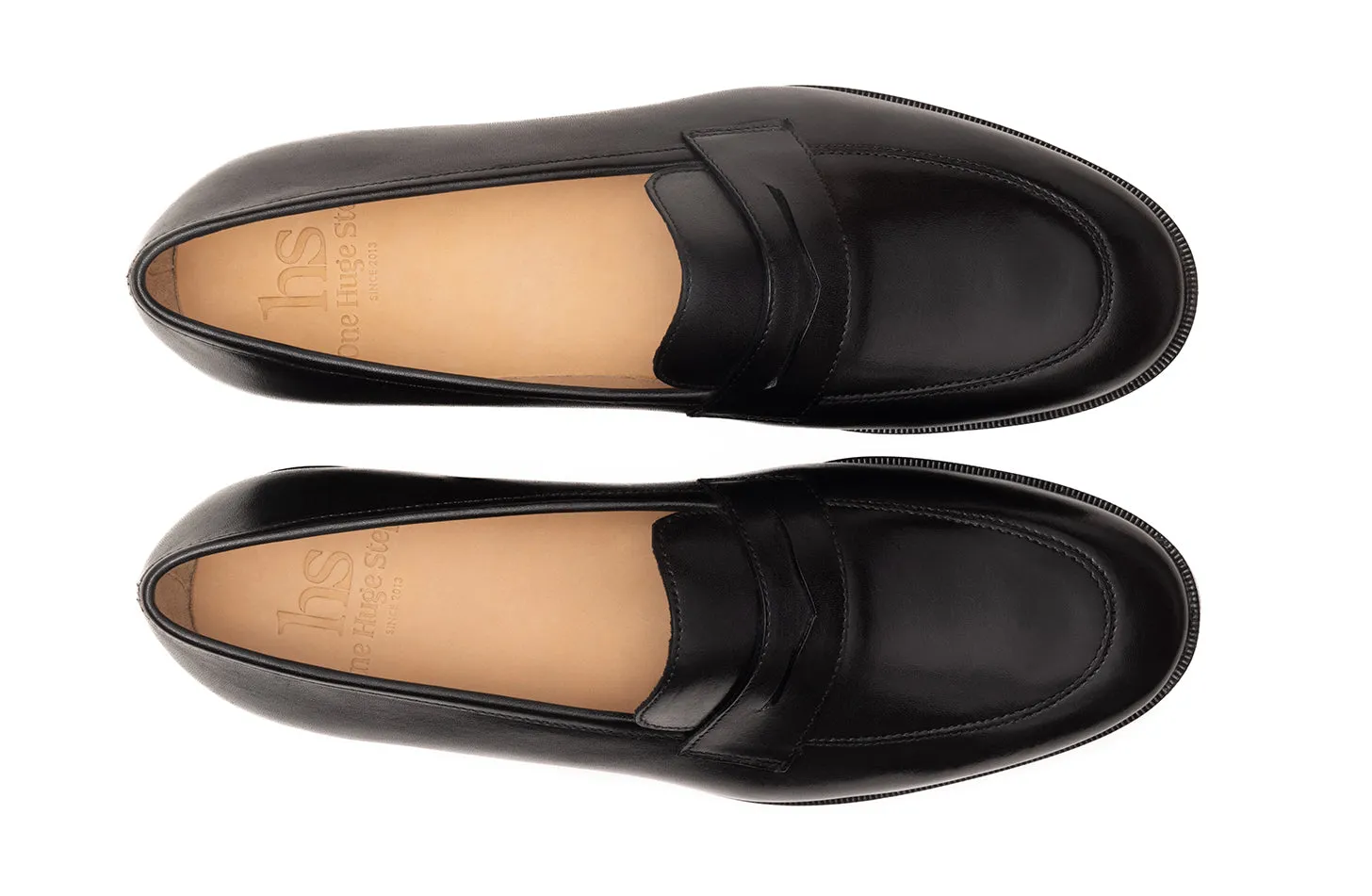 Apron penny strap loafer