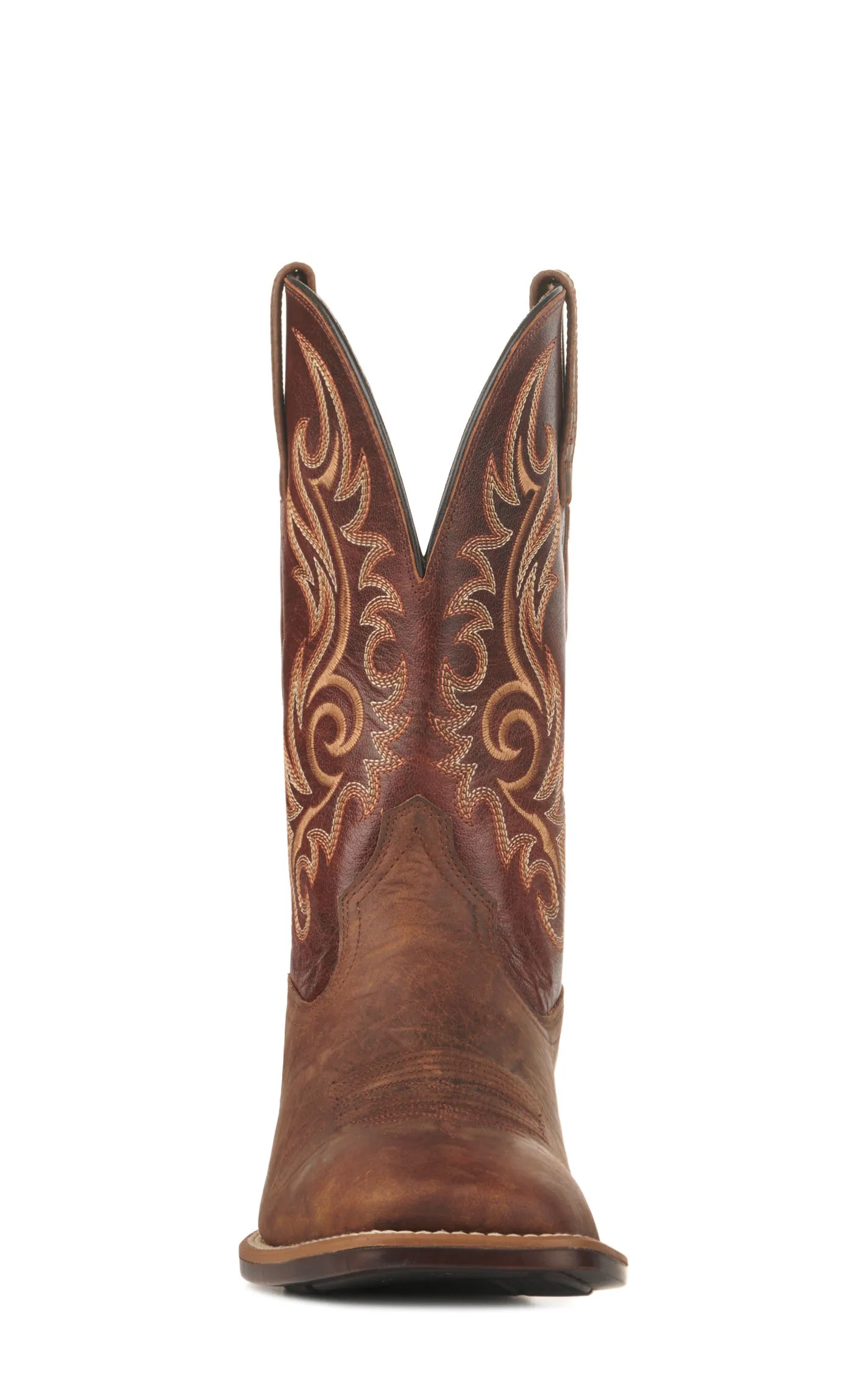 Ariat Men's Lasco Ultra​ Bar Brown Bantamweight Wide Square Toe Cowboy Boots