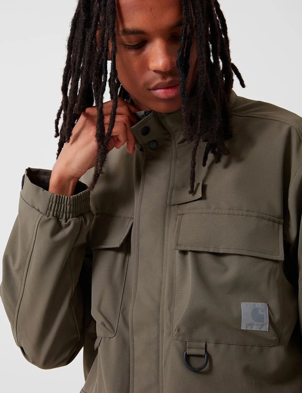 Carhartt-WIP Elmwood Jacket (Stretch) - Moor Green