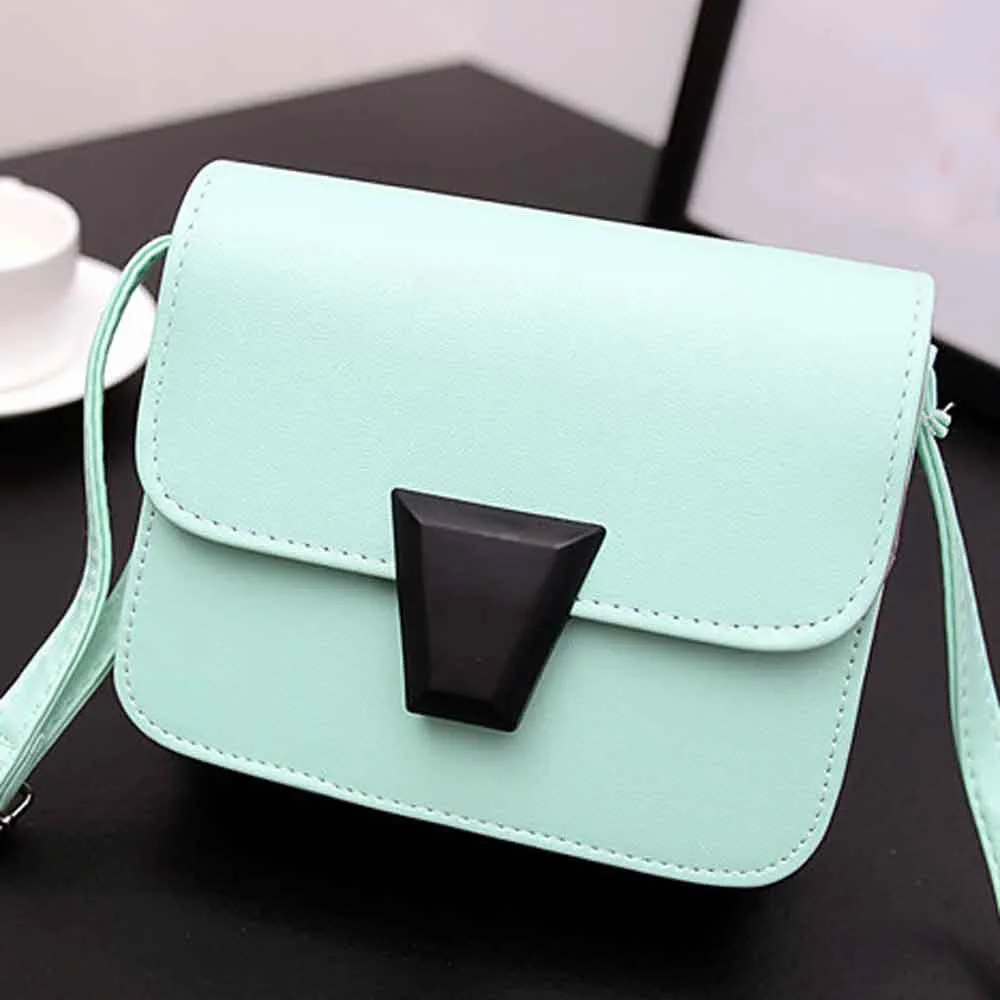 casual women shoulder bags famous designer handbag Solid Composite Bolso women Messenger Bag