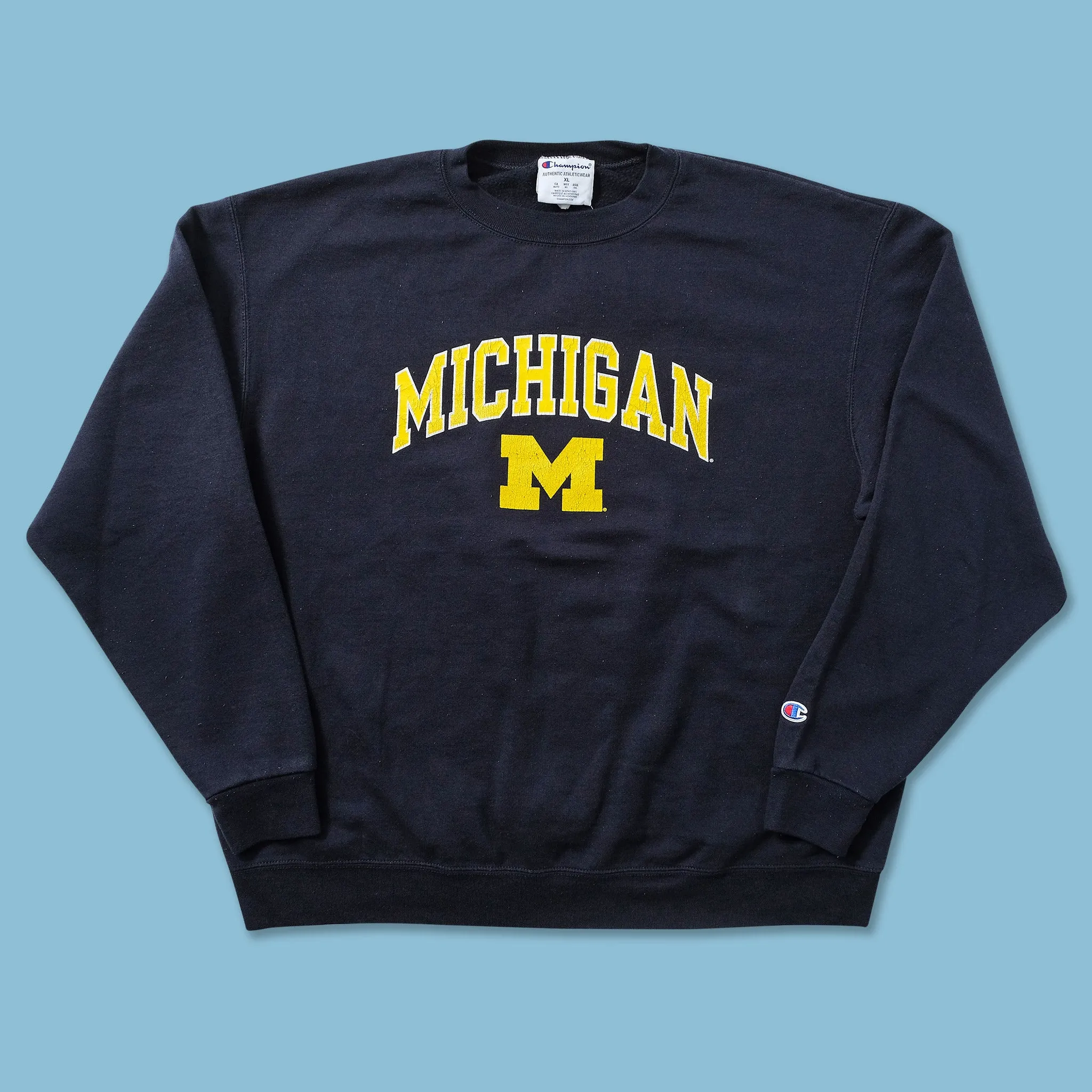 Champion Michigan Sweater XLarge