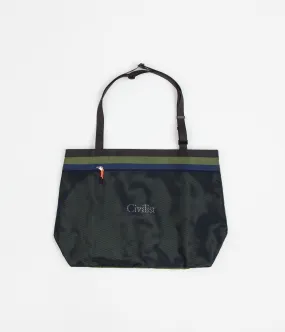 Civilist Mesh Tote Bag - Army / Orange