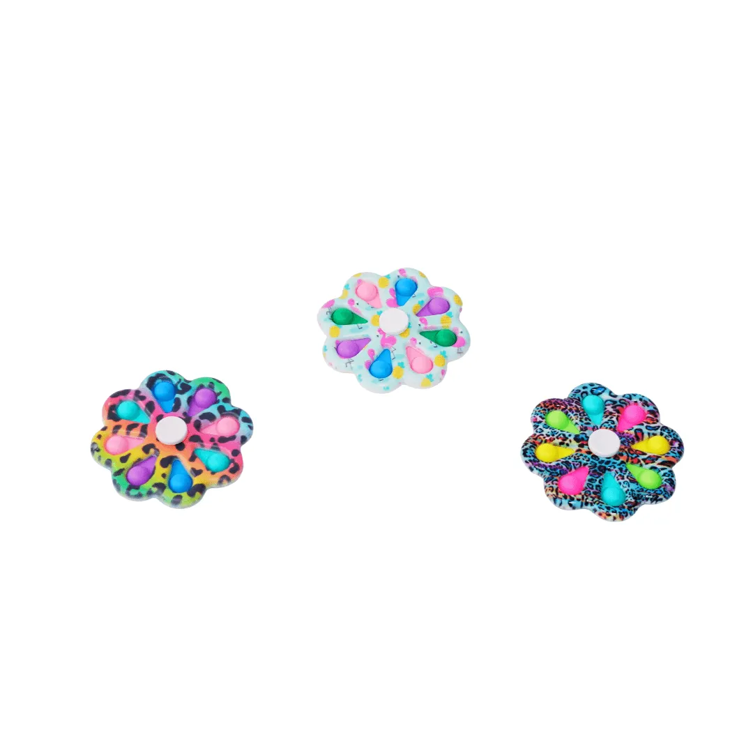 Combo of 4-Popit with Fidget Toy for Kids(Random colour will be send)