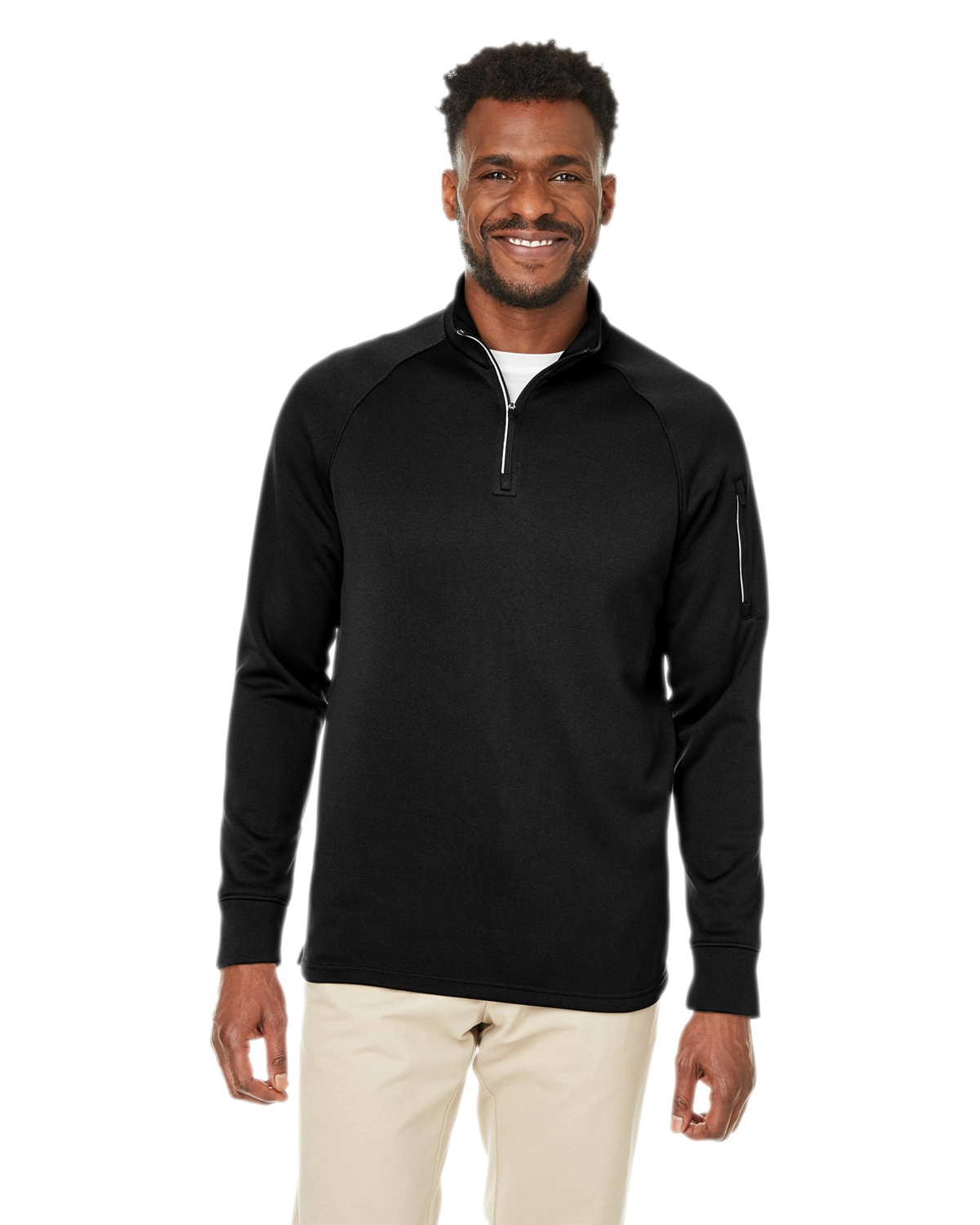 Core 365 CE801 Unisex Fusion ChromaSoft™ Fleece Quarter-Zip SKU: CE801