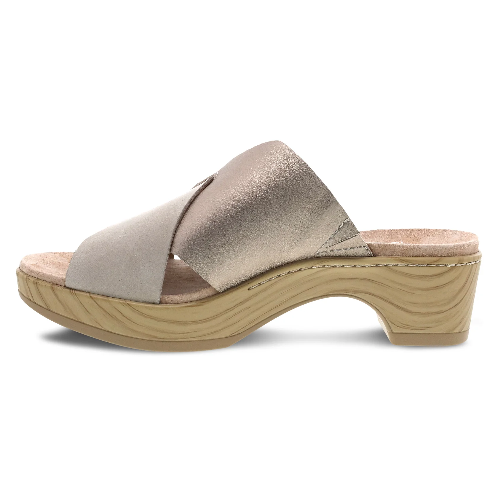 Dansko Women’s Miri Slip On Sandals-Sand Multi