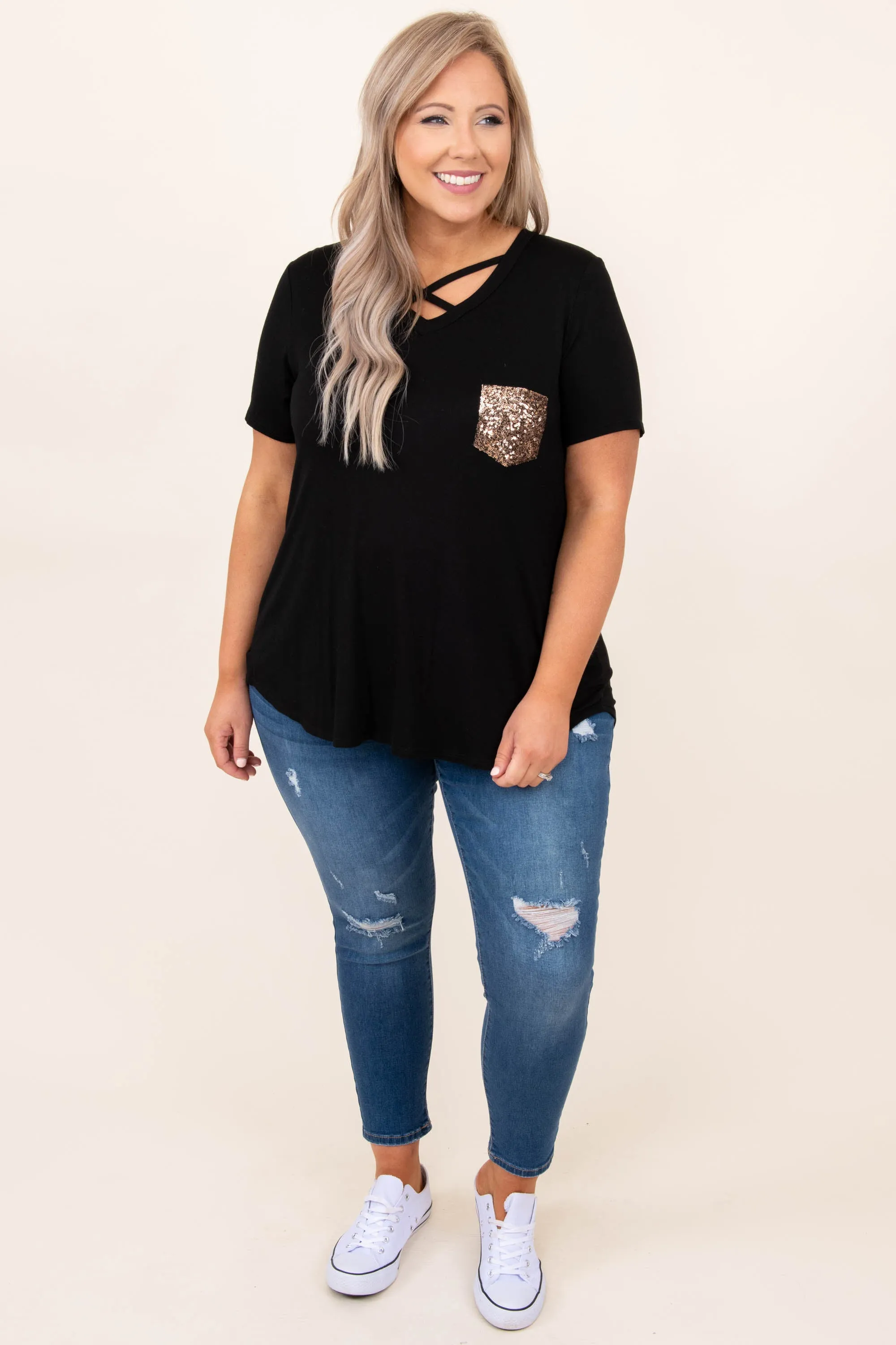 Darling Daydream Top, Black