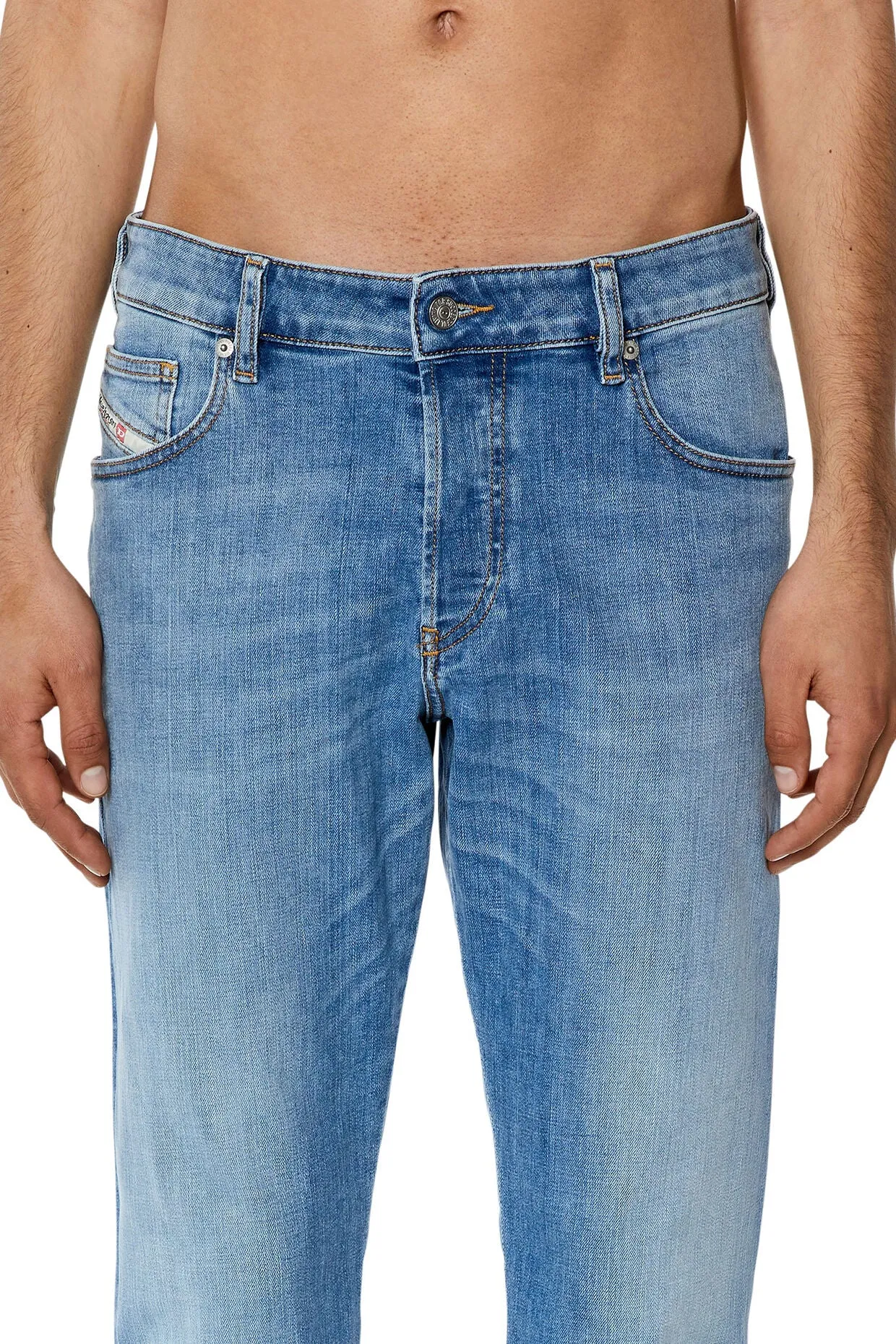 Diesel - D-Yennox Jeans - Pale Wash / 2 Lengths