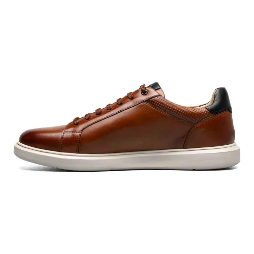 Florsheim Social Lace To Toe Sneaker in Cognac