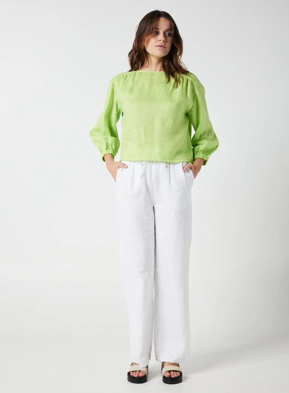 Freya Blouse-GREEN