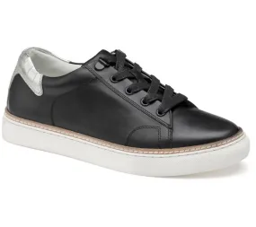 Johnston & Murphy Callie Lace-Up Sneaker Black