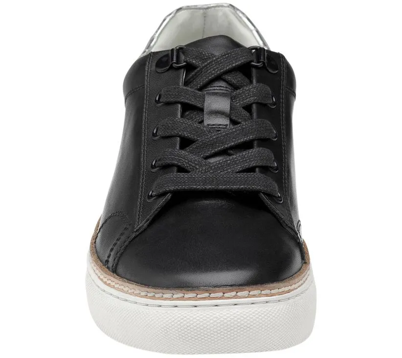 Johnston & Murphy Callie Lace-Up Sneaker Black