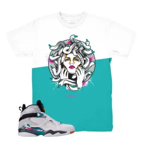 Jordan 8 South Beach Medusa Split Shirt