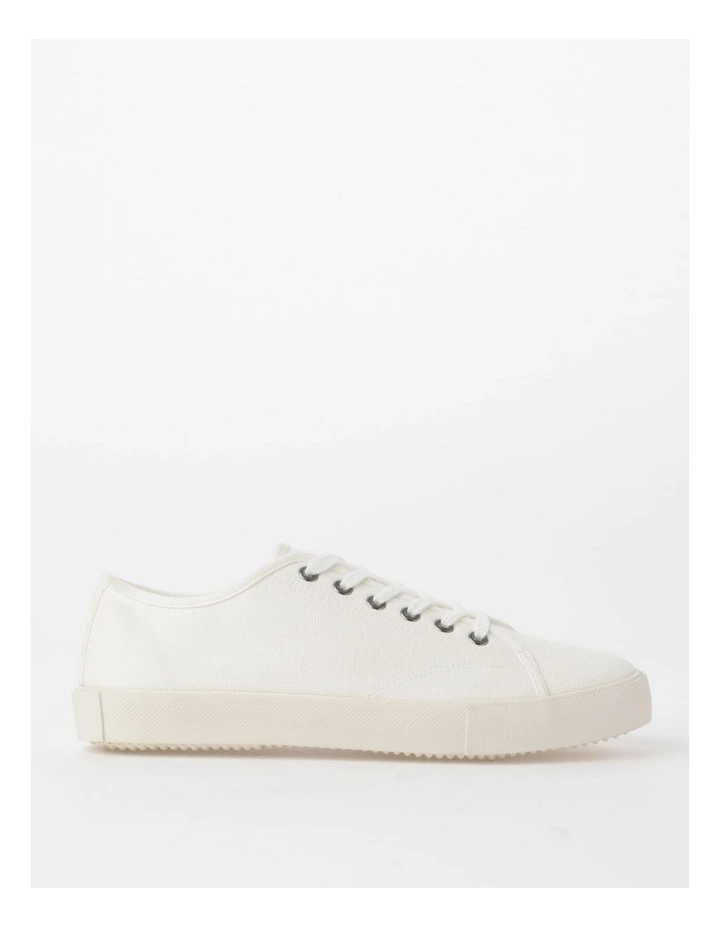 Lance Canvas Sneaker in White