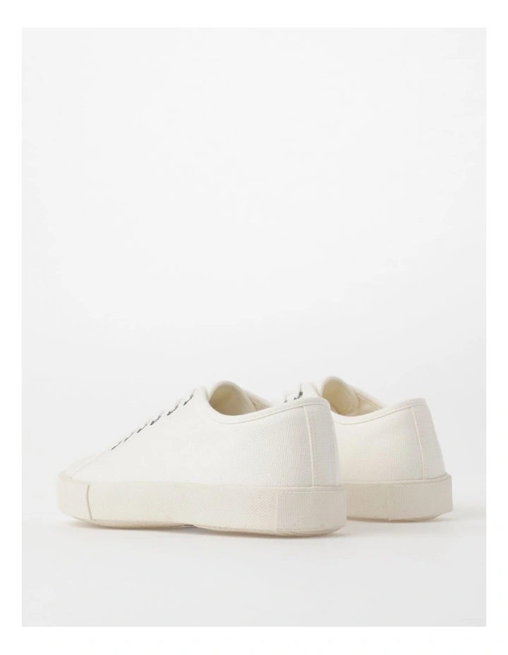 Lance Canvas Sneaker in White