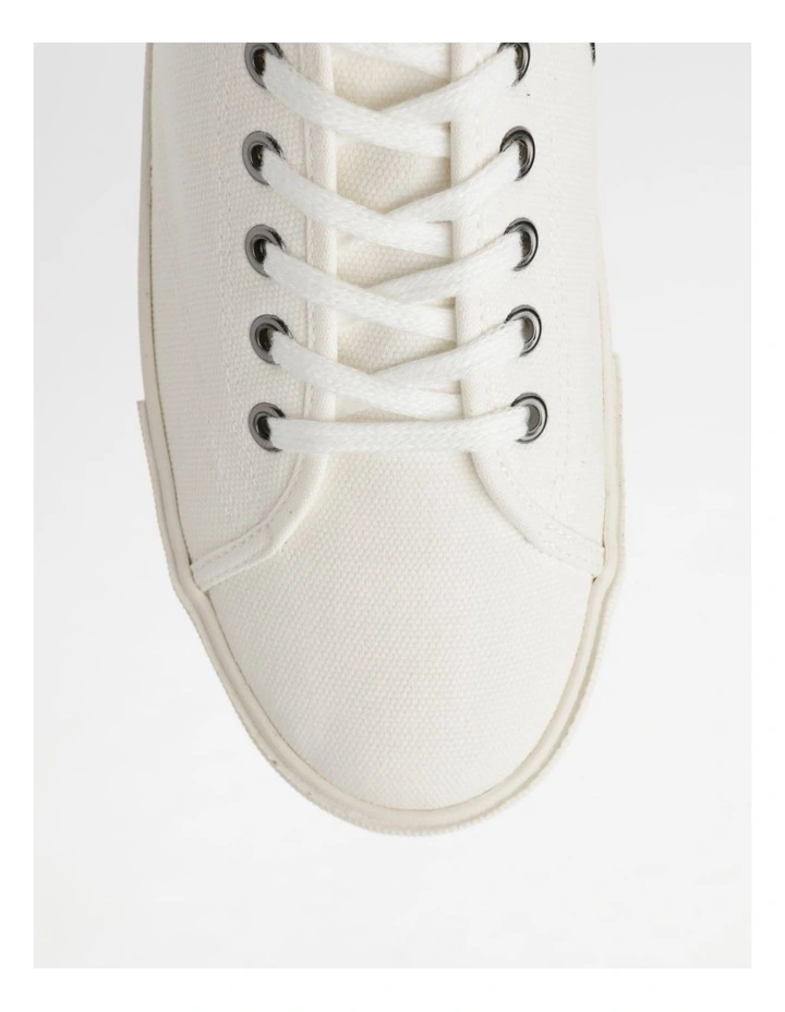 Lance Canvas Sneaker in White