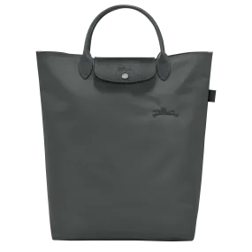 Le Pliage Green M Tote bag Graphite - Canvas