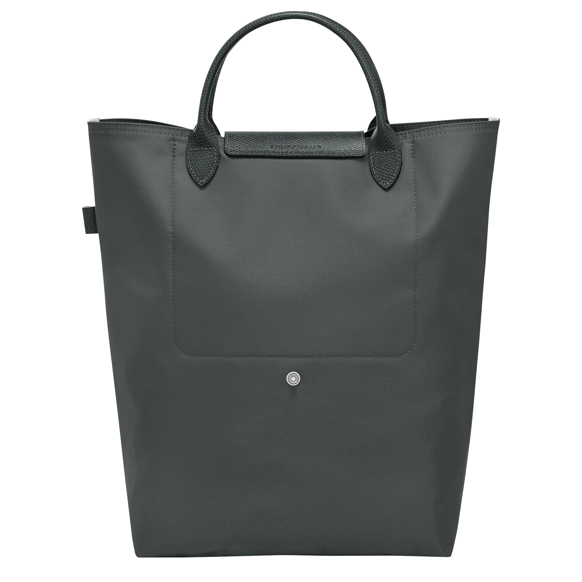 Le Pliage Green M Tote bag Graphite - Canvas