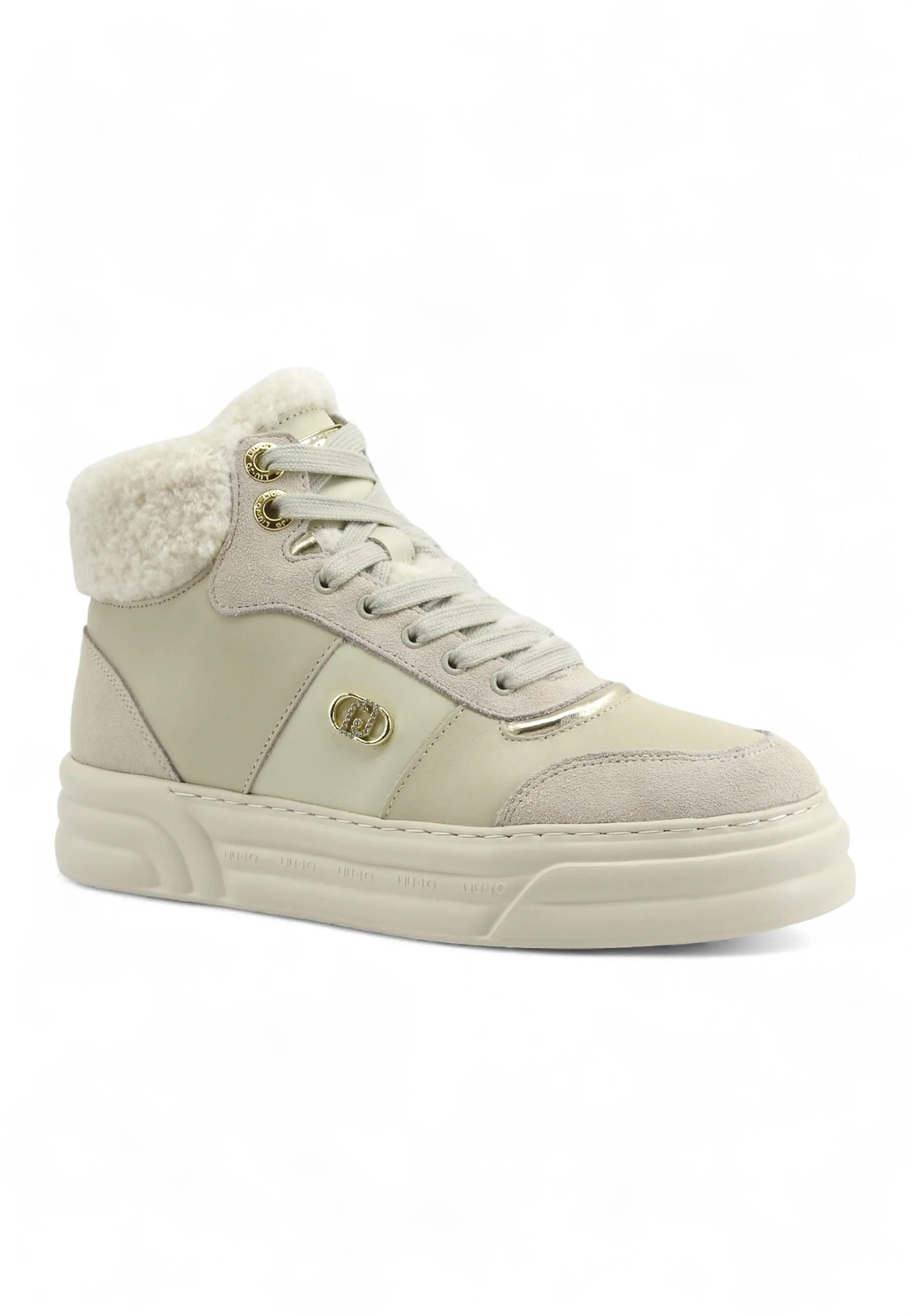 LIU JO Cleo 22 Sneaker Donna Ivory BF4033PX530