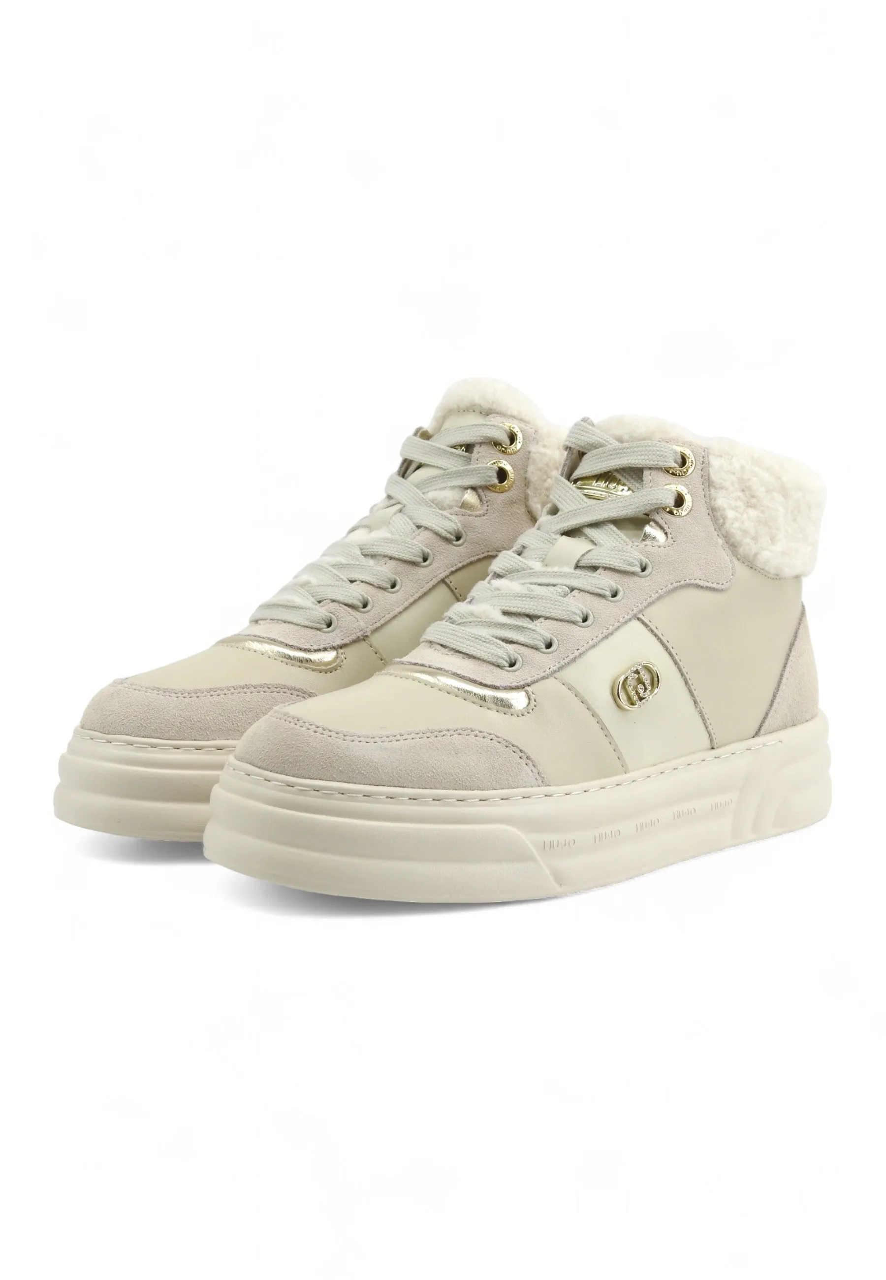 LIU JO Cleo 22 Sneaker Donna Ivory BF4033PX530