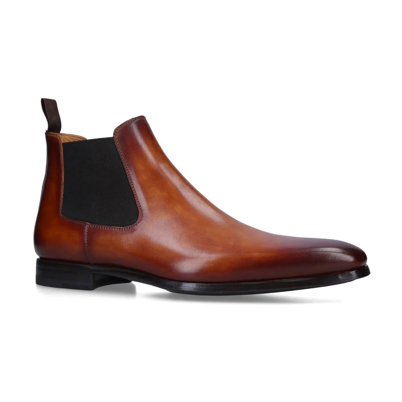 MAGNANNI Leather Chelsea Boots - Brown