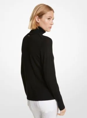 Merino Wool Turtleneck Sweater