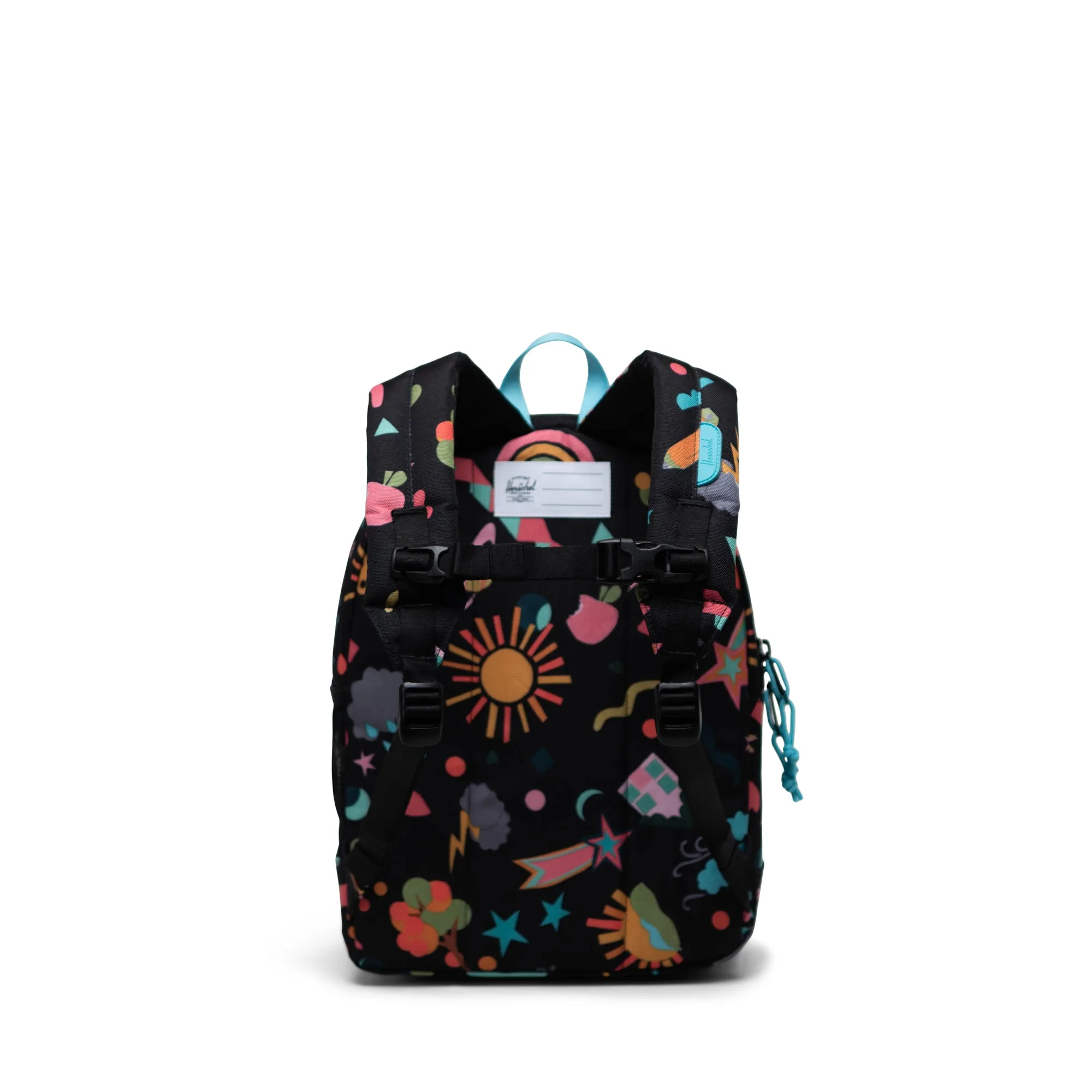 Mochila Herschel Heritage Kids Scrapbook Black