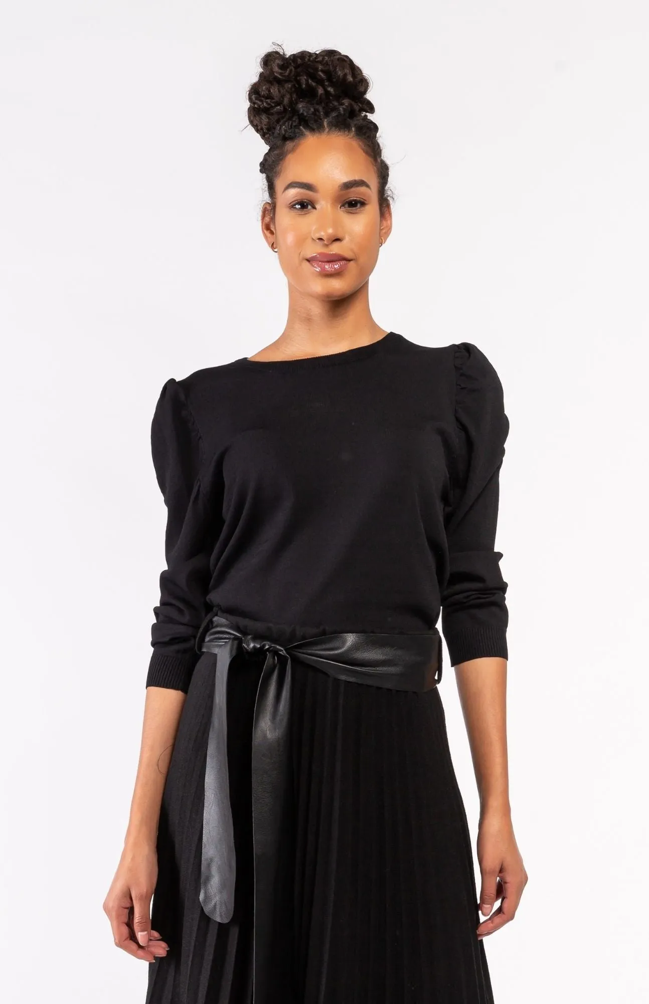 Muche et Muchette - Victor Ruched Sleeves Sweater