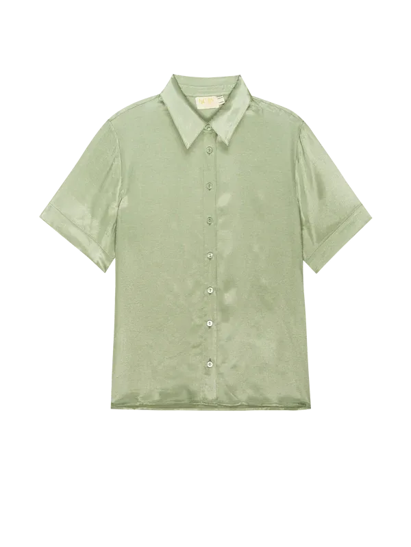 Nation LTD - Odin Blouse - Olive Oil