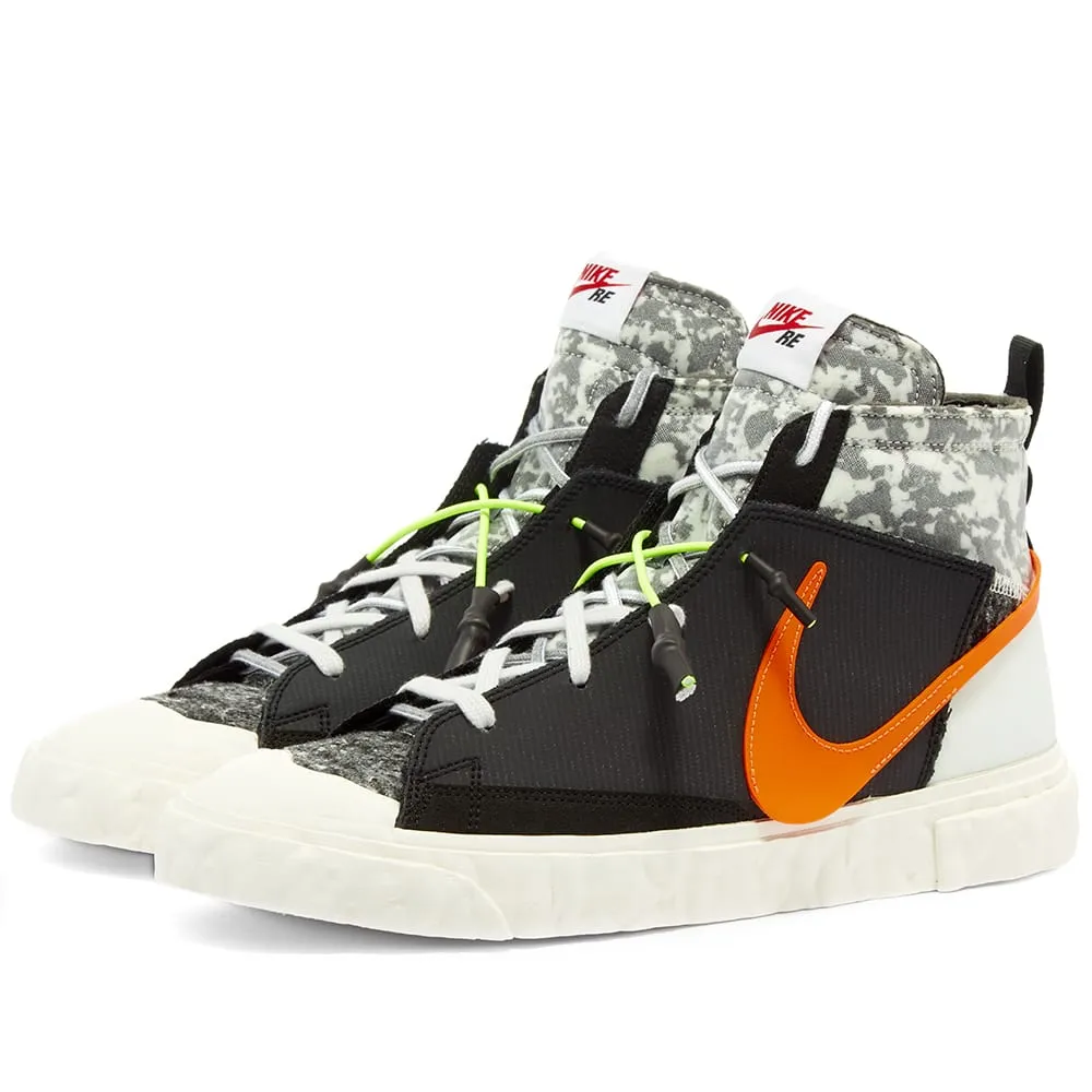 Nike x Readymade Blazer MidBlack, Total Orange & Volt