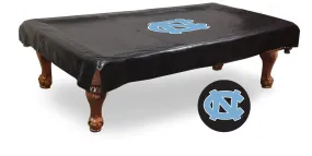 North Carolina Tar Heels Black Vinyl Billiard Pool Table Cover