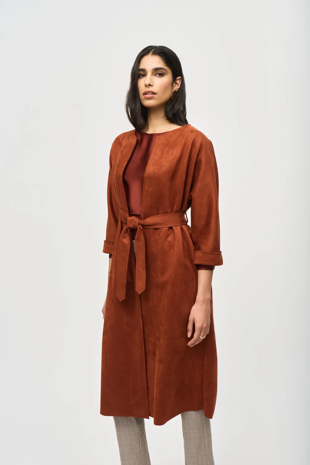 Oversized Modest Blend Coat Style 243037