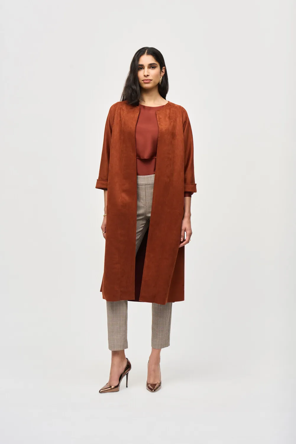 Oversized Modest Blend Coat Style 243037