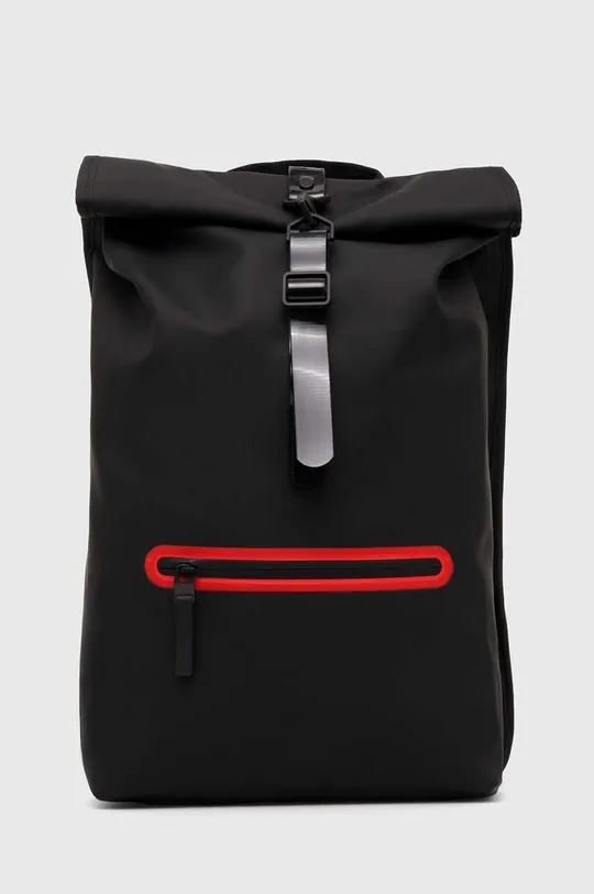 Rains backpack black color