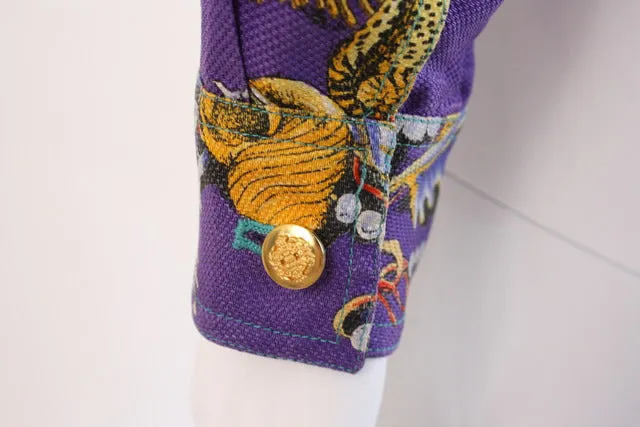 Rare Vintage GIANNI VERSACE S/S 1992 Seashell Jacket