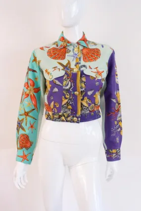 Rare Vintage GIANNI VERSACE S/S 1992 Seashell Jacket