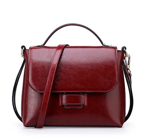 Real Leather Handbag Shoulder Bags