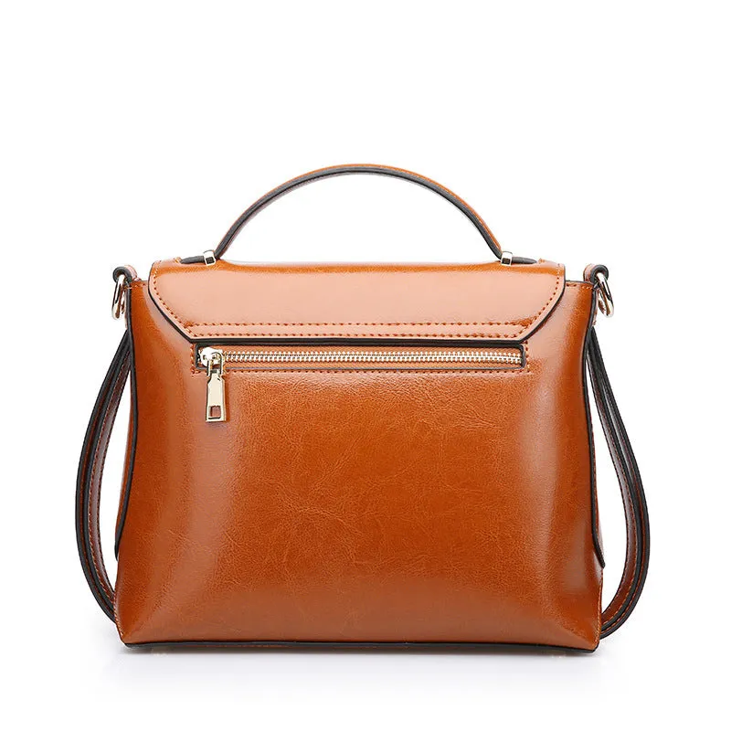 Real Leather Handbag Shoulder Bags