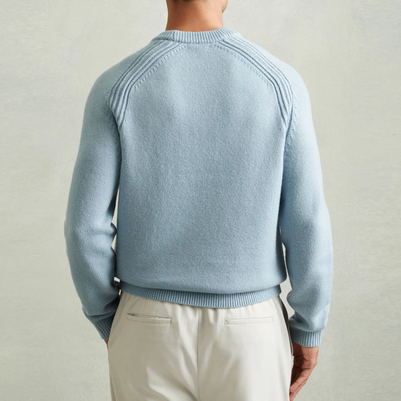 REISS Cloud Knit Sweater - Blue