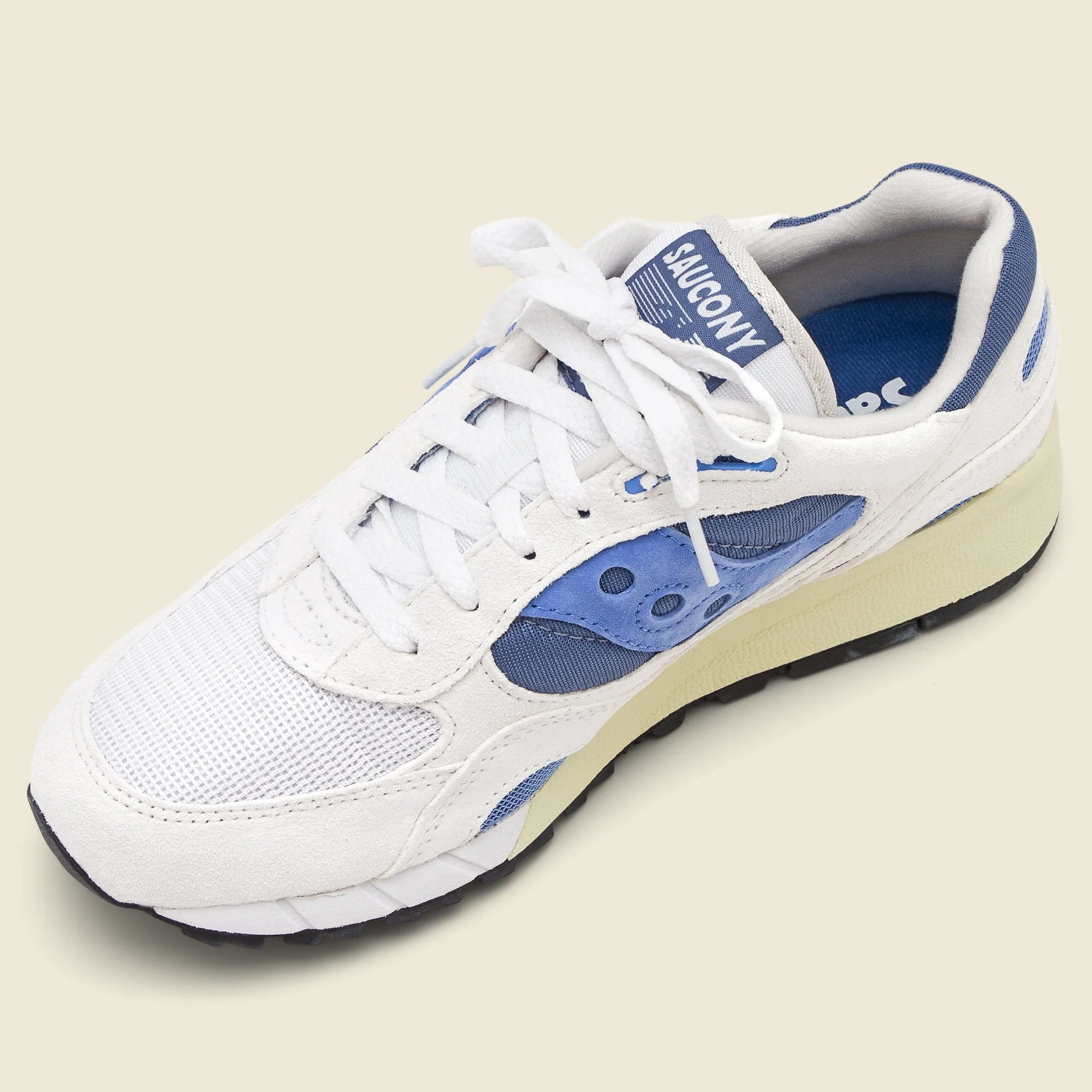 Shadow 6000 Sneaker- White/Blue