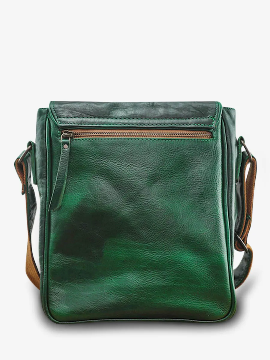 shoulder bags for men Green - L'Aventurier Oily Emerald | PAUL MARIUS