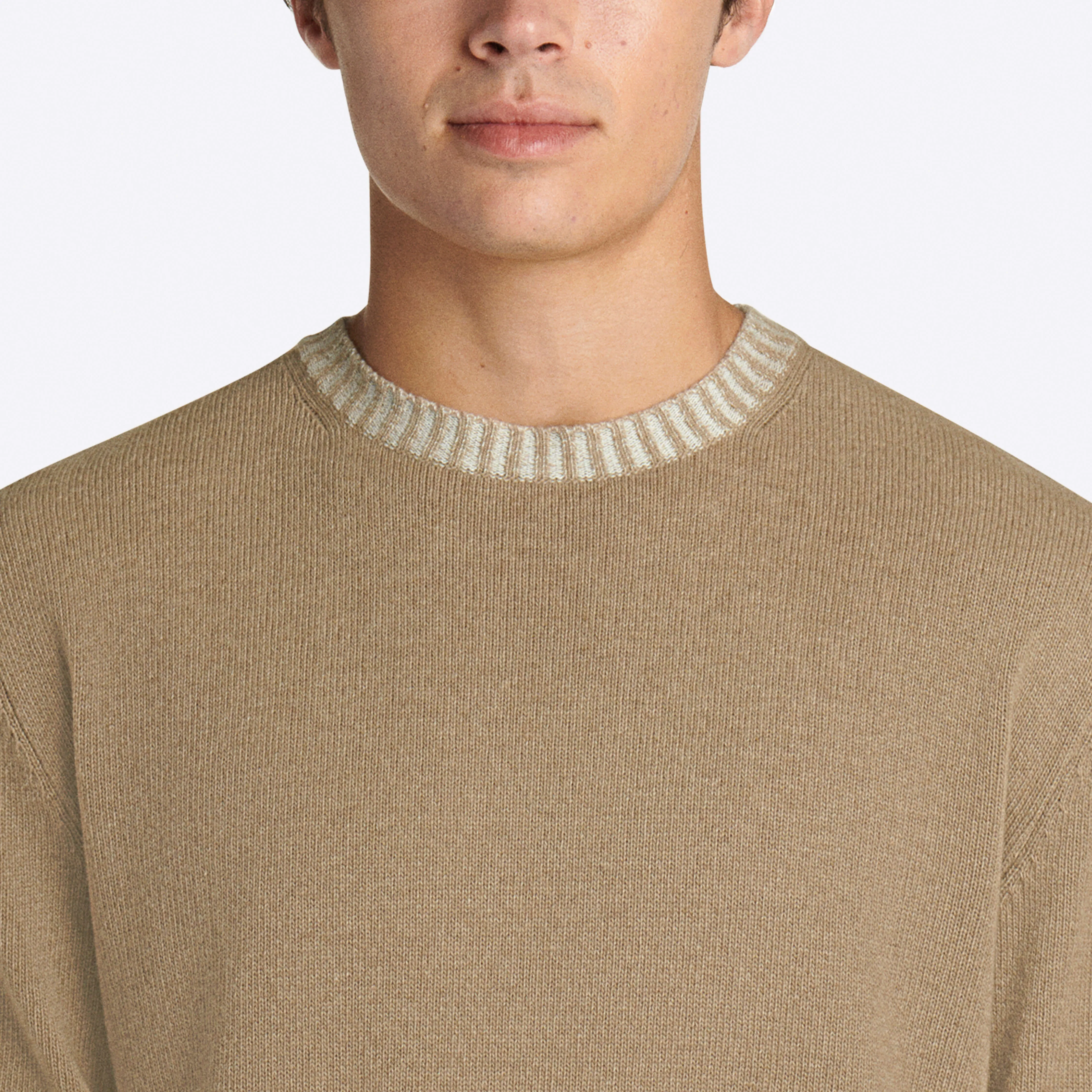 Solid Crew Neck Sweater