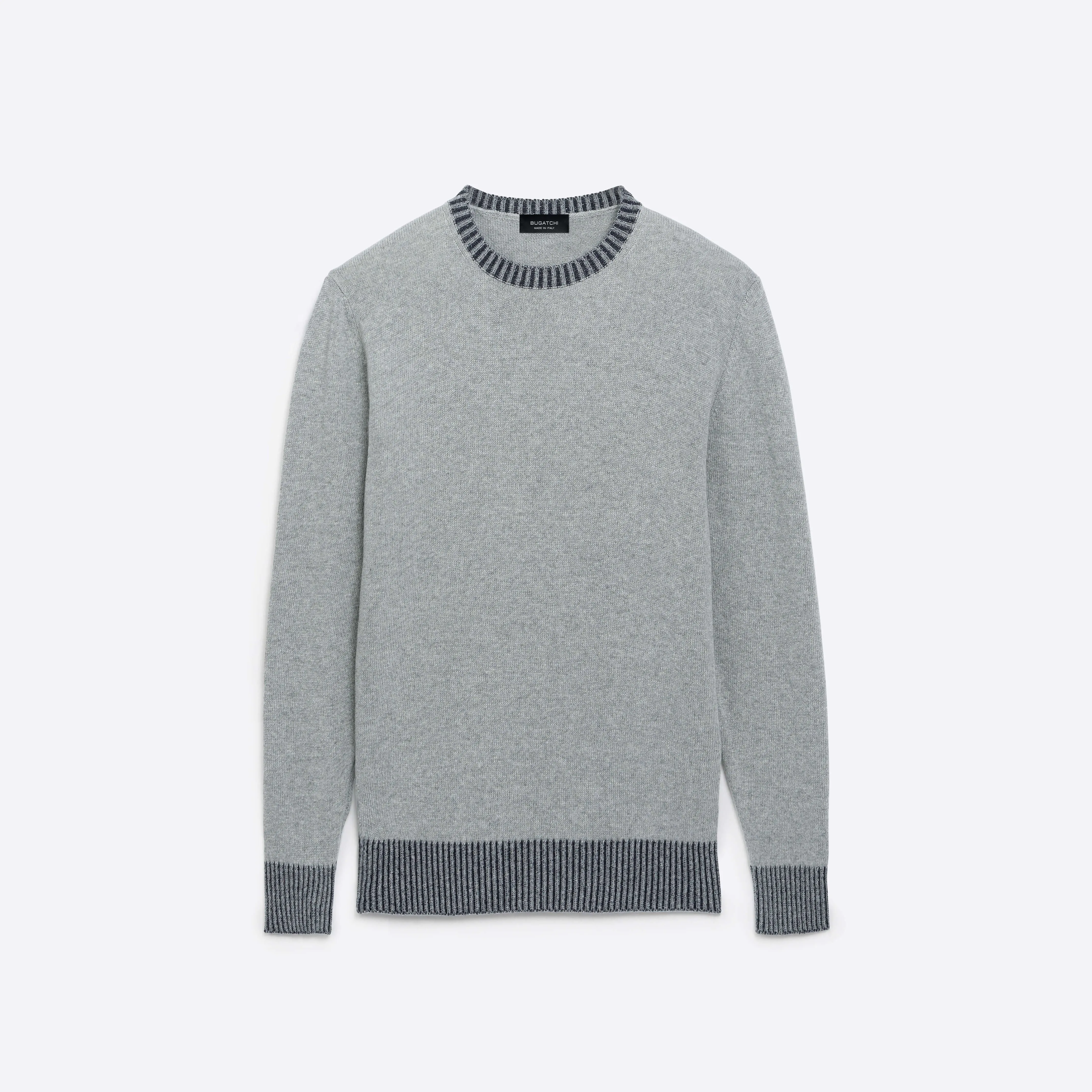 Solid Crew Neck Sweater