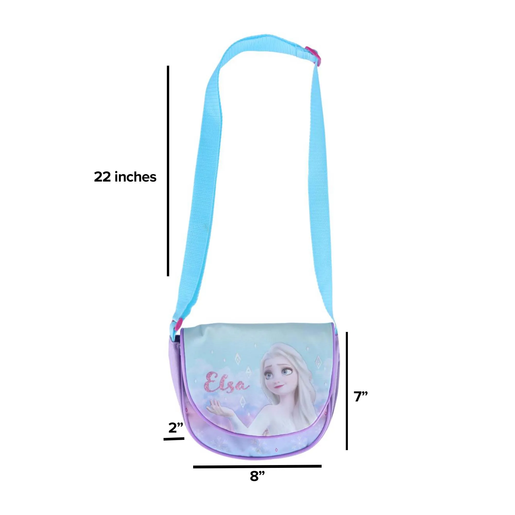 Textiel Trade Girl's Disney Frozen Elsa Magical Crossbody Bag