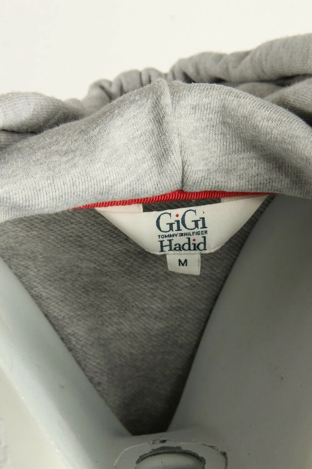 Tommy Hilfiger Gigi Hadid Collection Hoodies Vintage 90s Grey Size M - Pepper Tree London