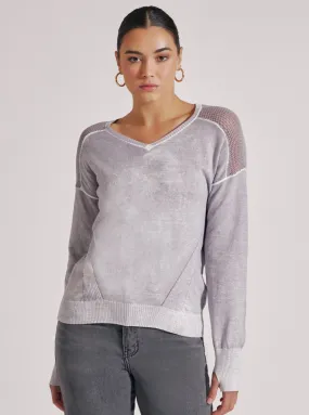 V-NECK HUNTRESS SWEATER