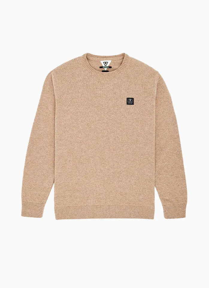 Vissla Eddy Sweater - Dark Sand